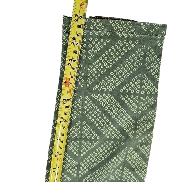 Khakis by Gap skinny Mini Green Abstract Print pants size 00 - Picture 7 of 8